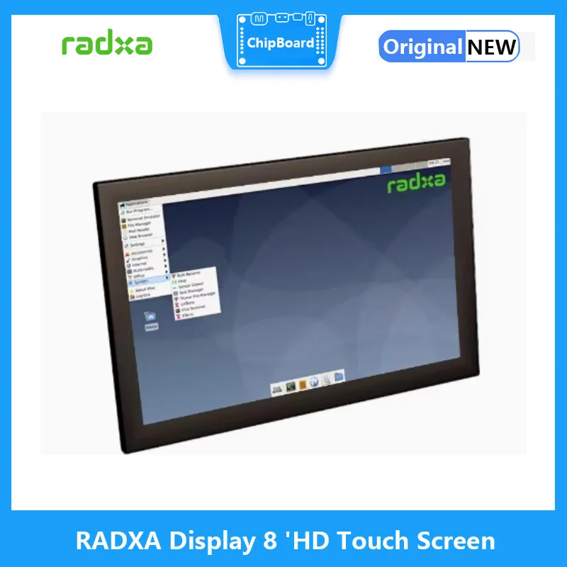 Дисплей RADXA 8 'HD сенсорный экран 800*1280 TFT для ROCK 3/4/5