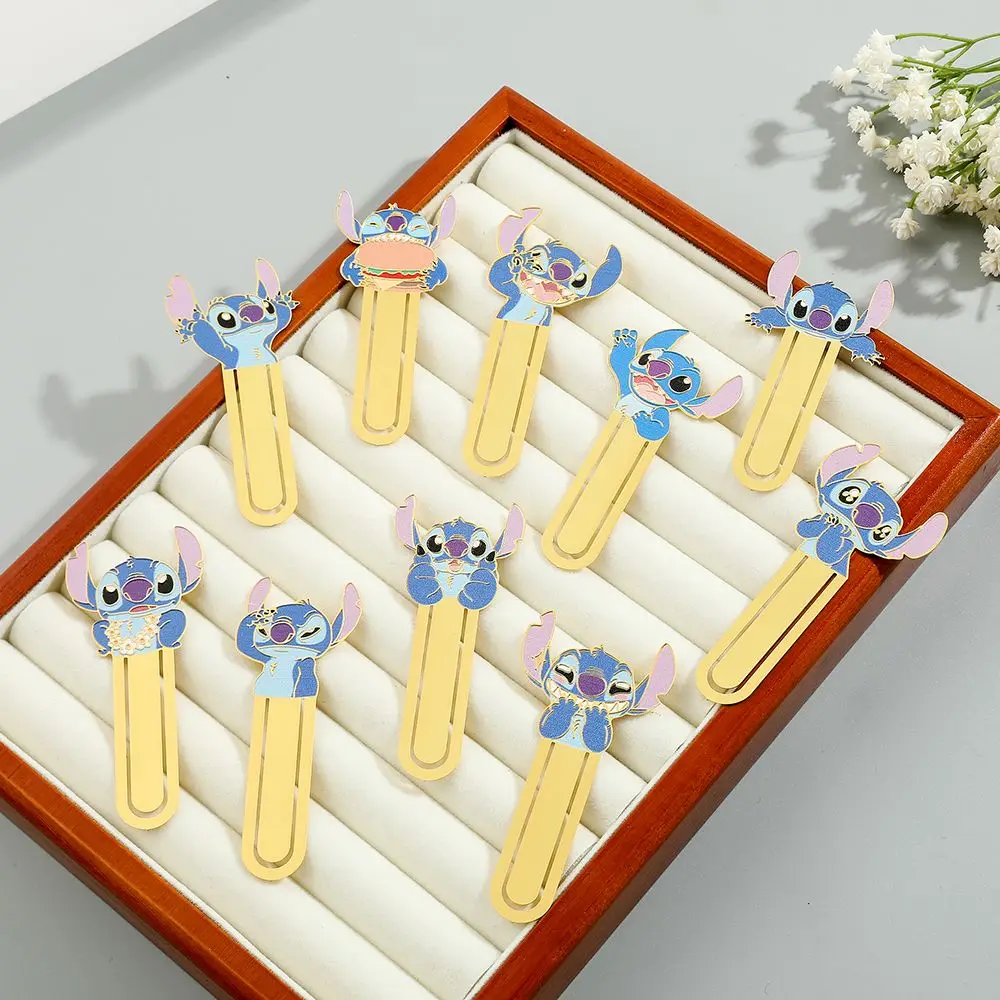 Изысканная и милая металлическая простая закладка Kawaii Disney аниме креативный