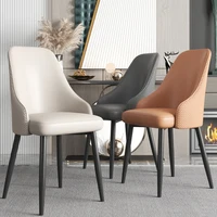 Designer Accent Living Room Chair Modern Leather Soft Sofa Chair Irregular Backrest Modern Cadeiras Living Room Furniture