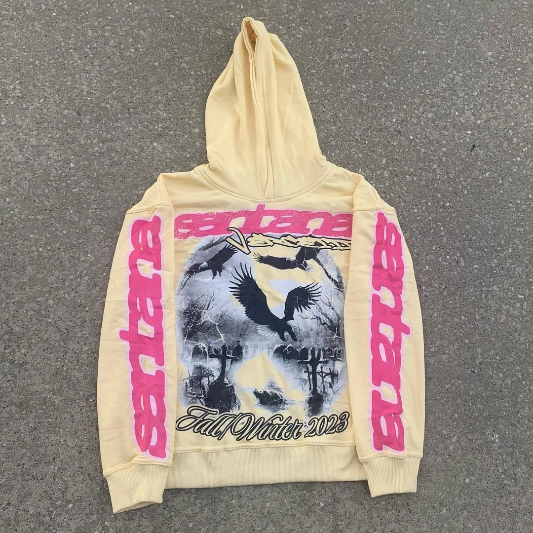 

y2k Wome clothing hoodies Printed Pattern Pullover Sweatshirt streetwear Oversized Punk Vintage kpop dance long-sleeved tops