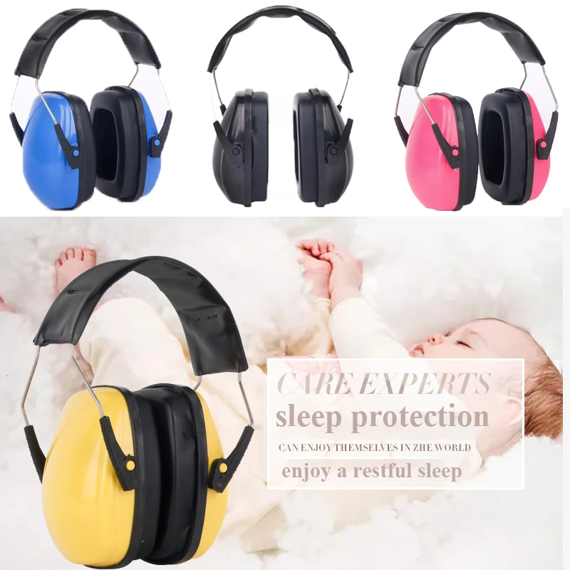 

Children's student baby soundproof earmuffs protection anti-noise reduction earmuffs sleep learning shelf drum drop