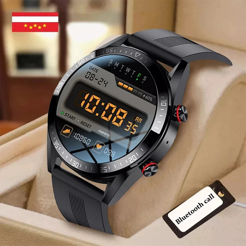 

2022 Weather Display Screen Smart Watch Display The Time Bluetooth Call Local Music Smartwatches For Mens Android TWS Earphones