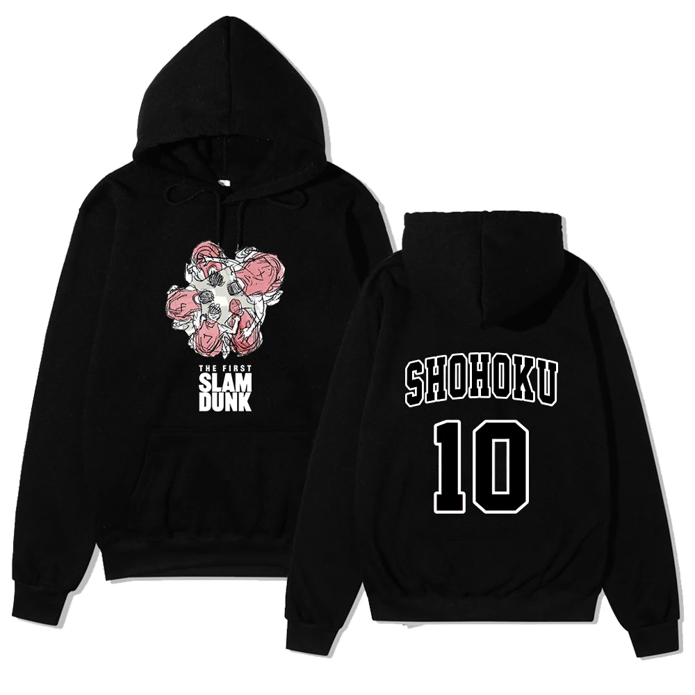 Hot Anime Slam Dunk The First Shohoku Graphic Hoodie Warm Women Men  Sweatshirt Cloth