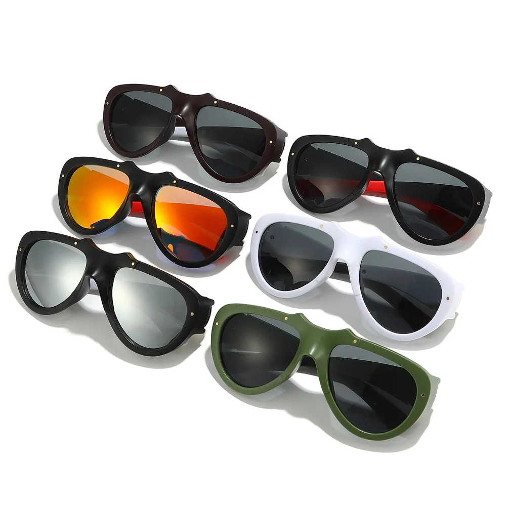 Новые модные солнцезащитные очки для женщин и мужчин UV400 с градиентными линзами