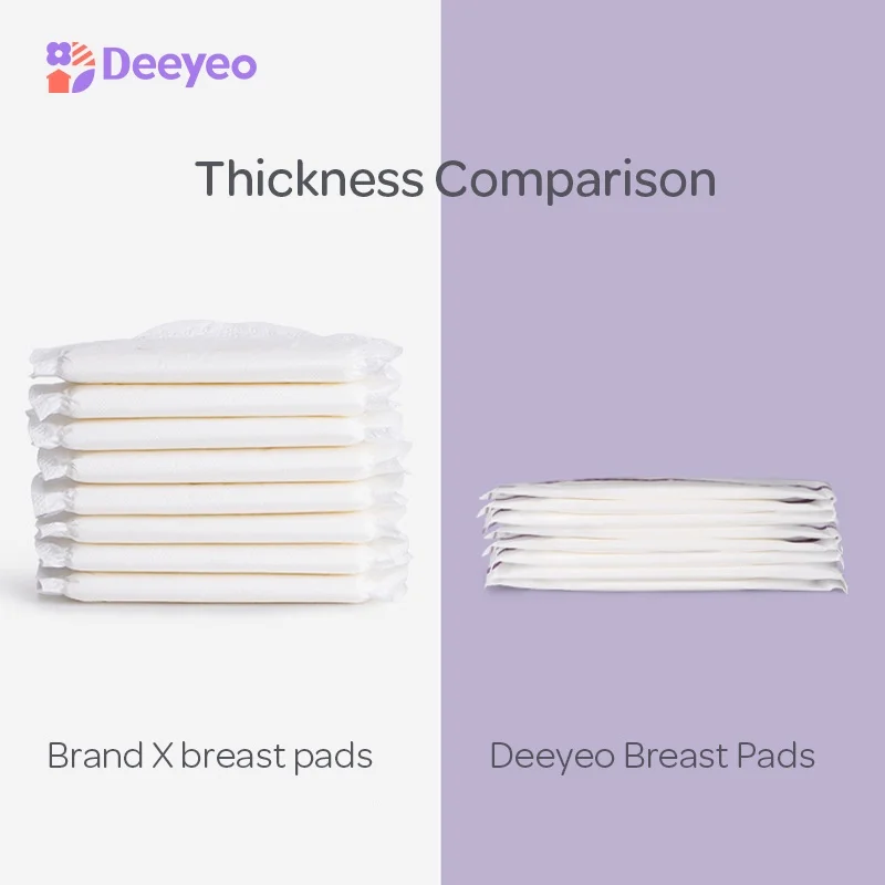 Deeyeo Breast Pads Maternity Disposable Ultra Thin Anti Overflow Breathable Breastfeeding Nursing Pads Coussinet Allaitement
