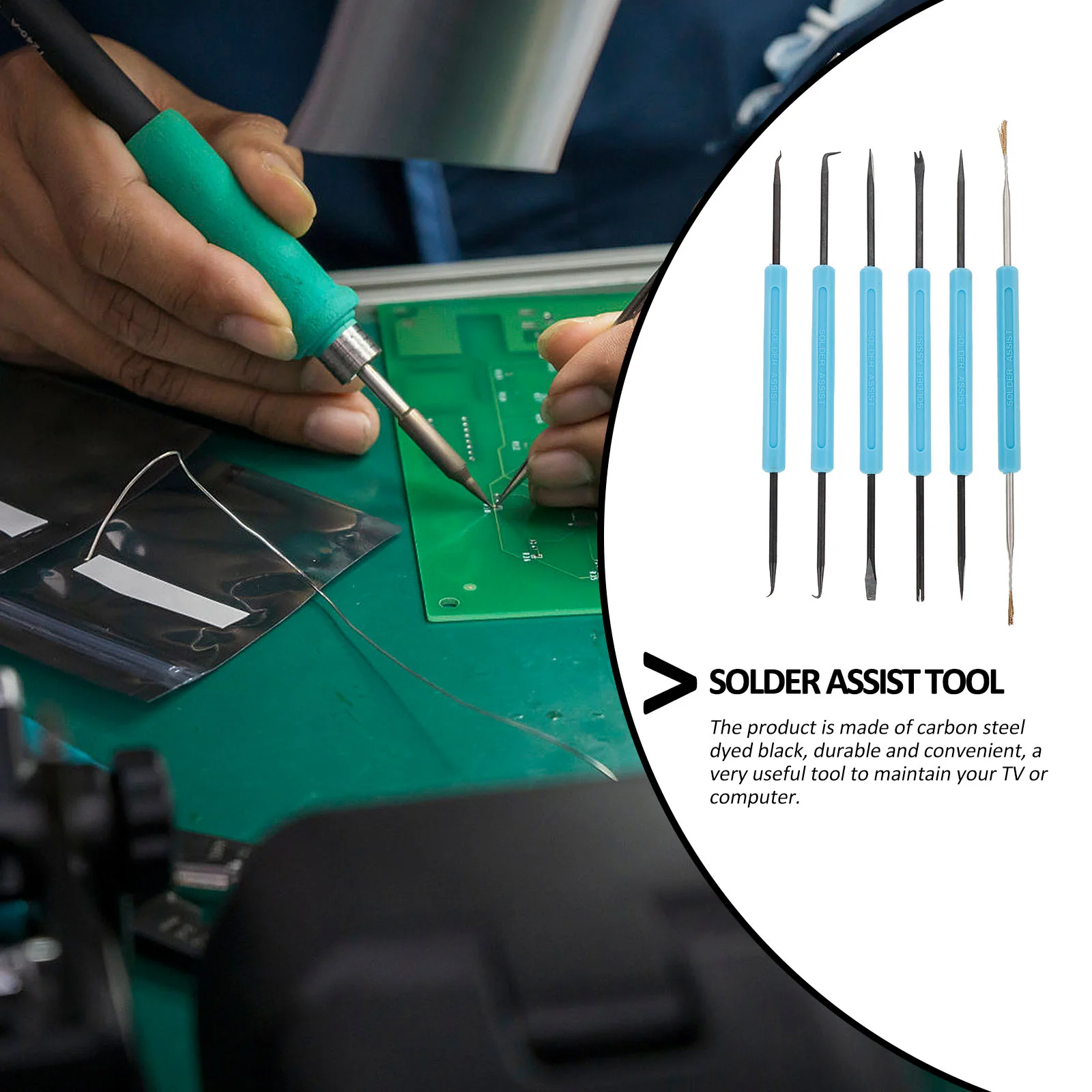 6 шт. сварочные аппараты вспомогательный инструмент для пайки распайки