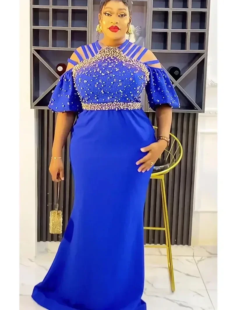 Африканские вечерние платья больших размеров для женщин Дашики Анкара Турция