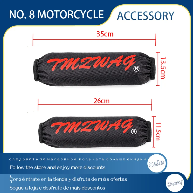 

New 270mm Rear Shock Absorber Suspension Protector Protection Cover For Dirt Pit Bike Motorcycle ATV Quad Scooter Motocross