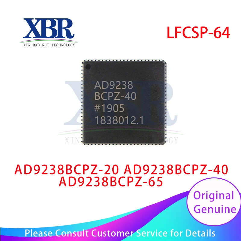 

5PCS AD9238BCPZ-20 AD9238BCPZ-40 AD9238BCPZ-65 LFCSP-64 Analog to Digital Converter ADC