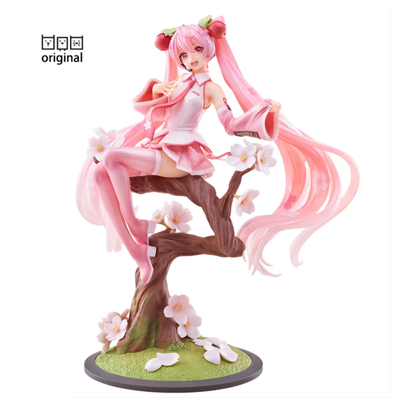 

Original Spiritale Hatsune Miku Sakura Fairy Ver. 1/7 Genuine Action Figure Pvc Model Collectible Toys 24Cm In Stock