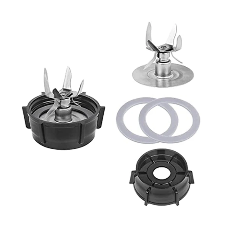 Top Deals 6 Point Ice Crushing Blade For Oster Osterizer Blender Replacement Parts With Jar Base Cap And O Ring Seal Gasket