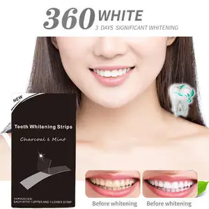 Image for 7 Pairs Teeth Whitening Gel Strips Hygiene Care Do 