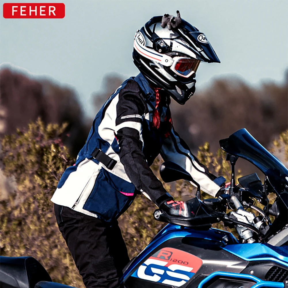 Женская мотоциклетная водонепроницаемая защита от холода Защитная куртка для