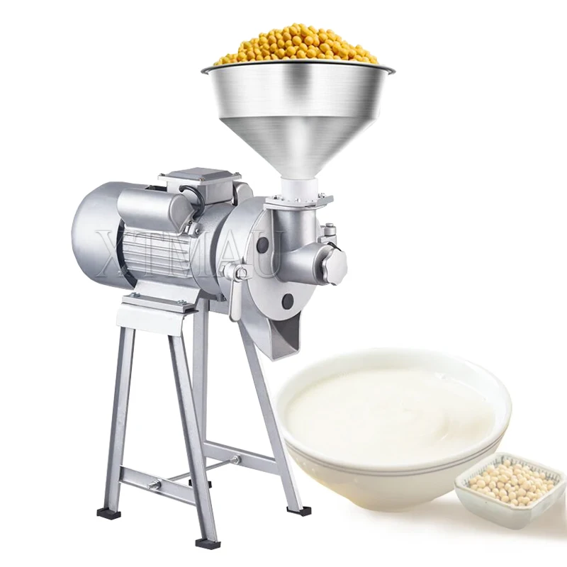 

Electric Grain Mill Grinder Commercial Grinding Machine For Dry Grain Soybean Corn Spice Herb Coffee Bean Crusher Pulverizer