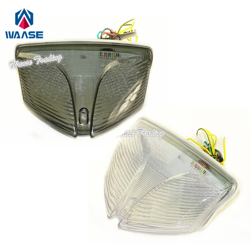 

waase For Suzuki SV650 2016 2017 2018 2019 E-Mark Rear Tail Light Brake Turn Signals Integrated LED Light