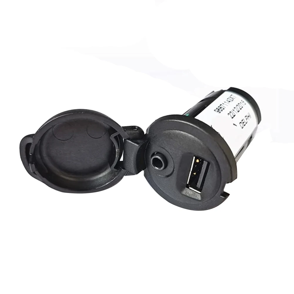 

Автомобильный адаптер интерфейса USB AUX, вспомогательная розетка USB для Peugeot Citroen Car 96647952XT 96671143XT