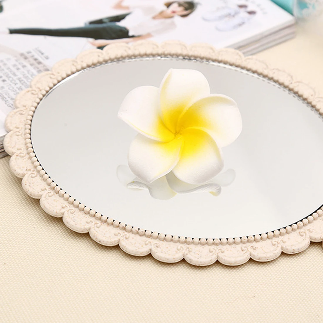 CX155 Лидер продаж европейский стиль винтажный ручной Овальный косметический