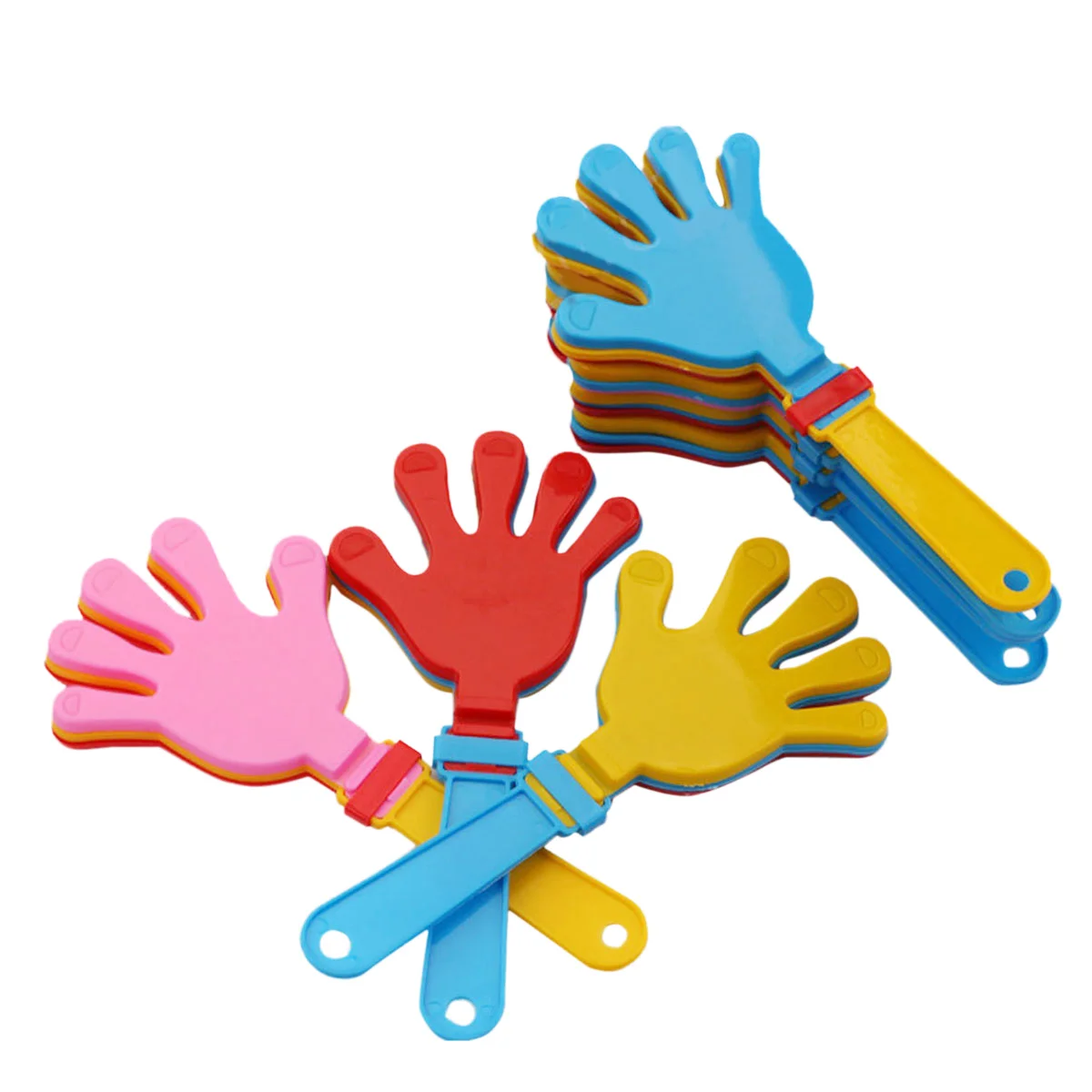 

20pcs Funny Hands Clap New Years Noise Makers Cheer Prop Plam Noise Makers Party Favors Hand Clappers Noisemakers