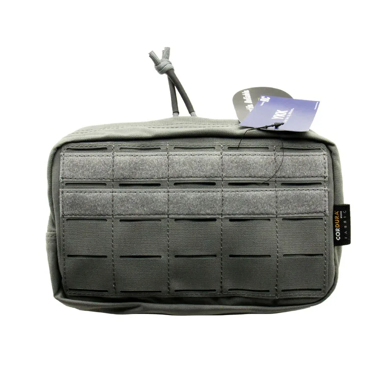 Tactical Vest 500D Cordura Fabric Waist Side Accessory Bag Transverse Tool Sundry Bag Storage YKK Zipper