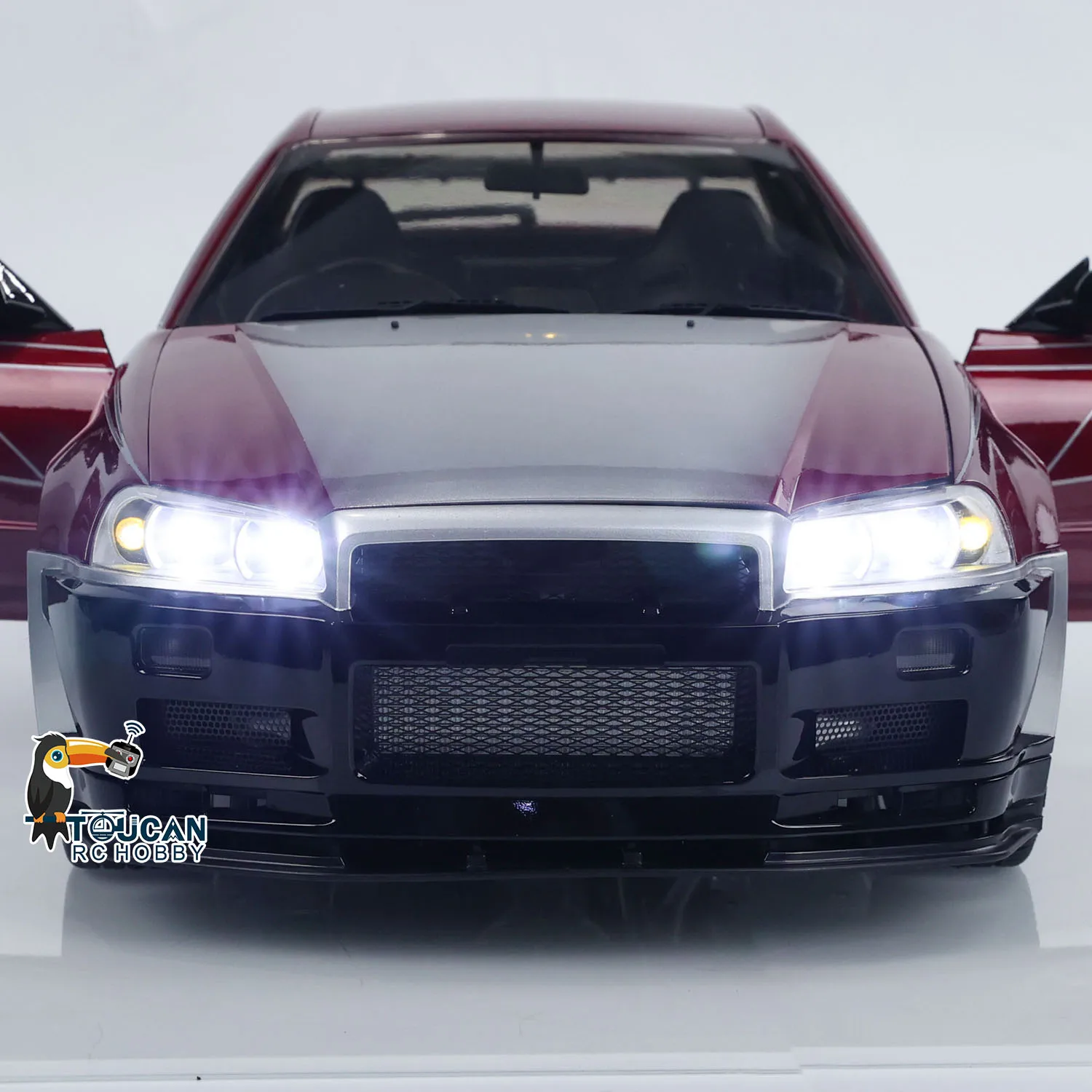 1/8 CAPO R34 RC 4x4 Высокоскоростной гоночный автомобиль RTR 4WD Дрейфующие машинки с
