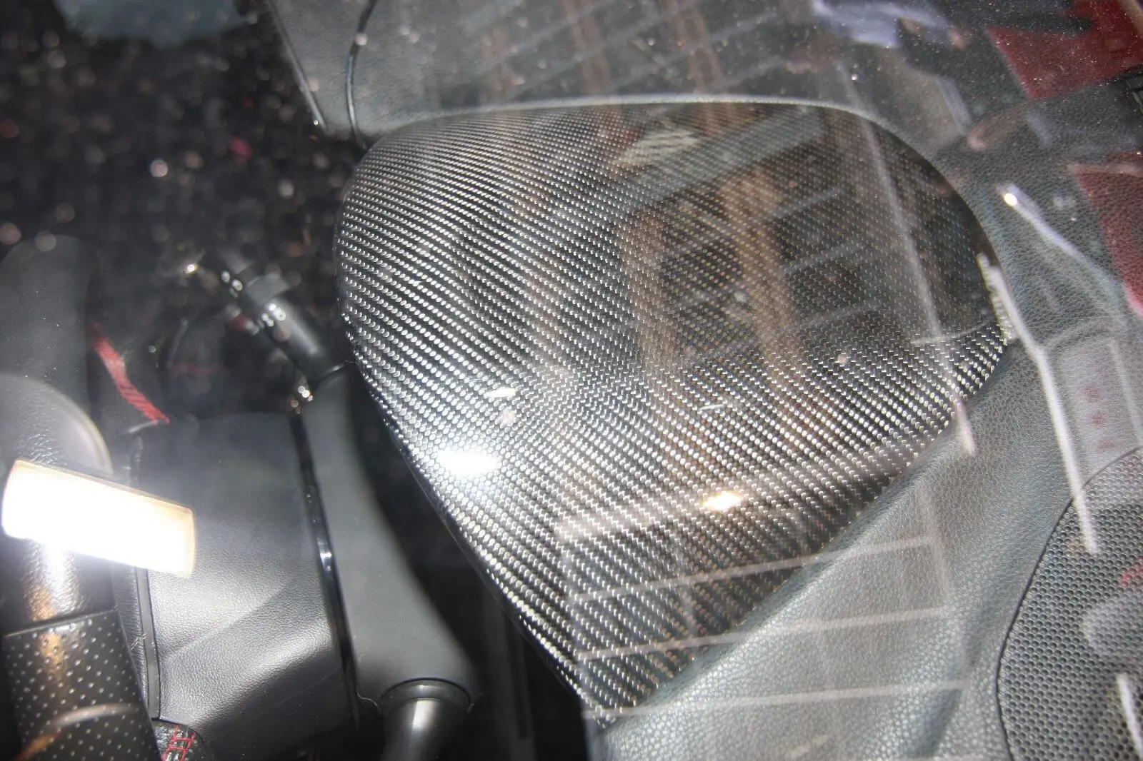 Измеритель для внутренней приборной панели из сухого углеродного волокна