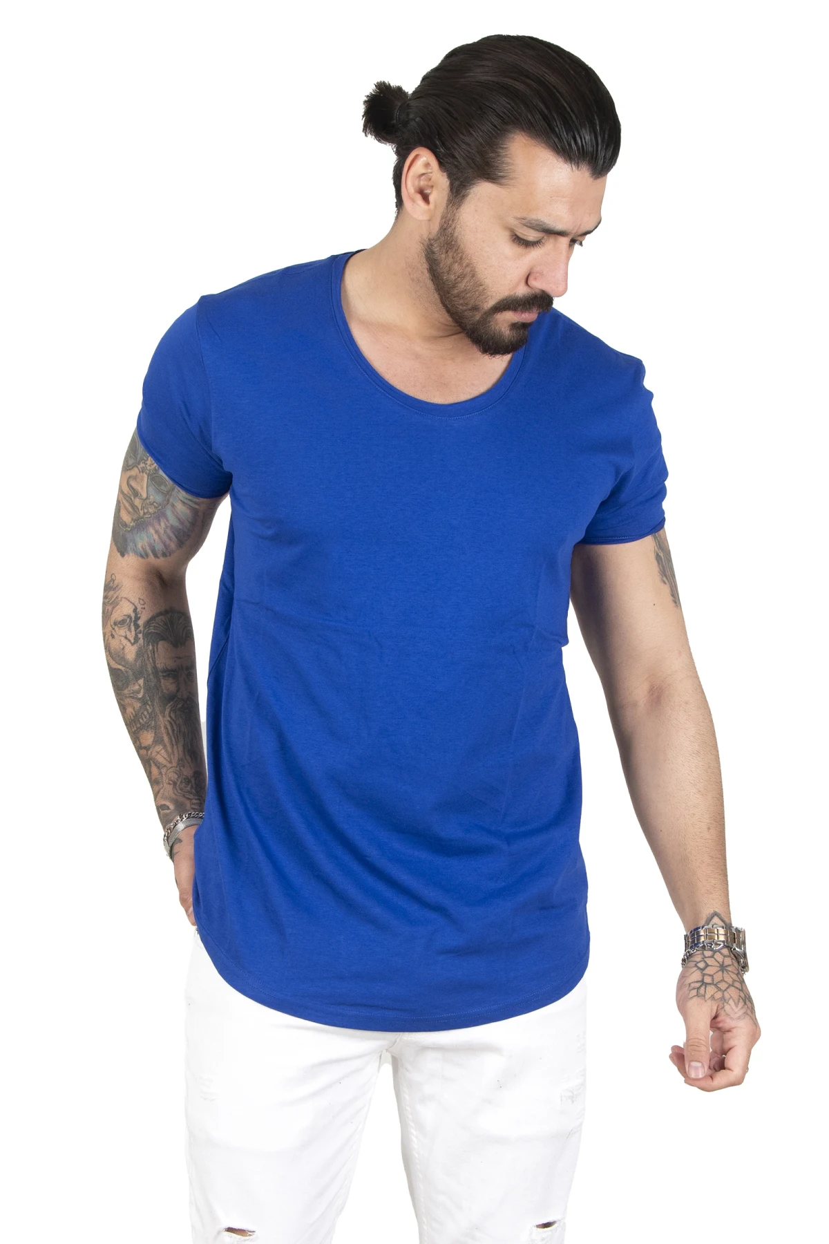 

DeepSEA cycling collar lycra narrow cut t-shirt 2209012