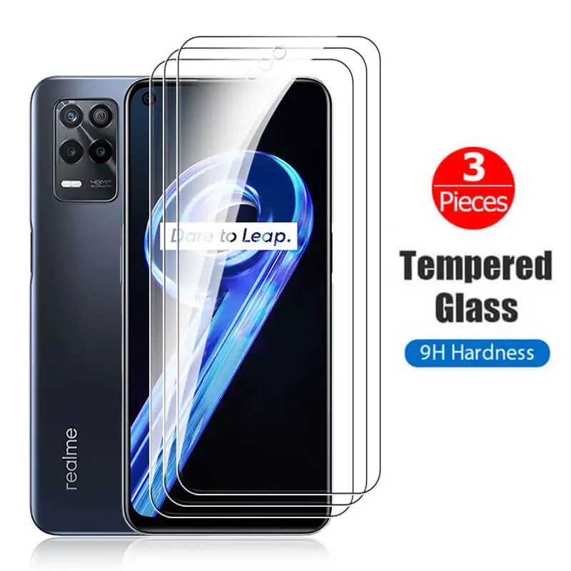 

Стекло с полным покрытием для Realme 9 5G 9i 9 4G 9 Pro Plus, Защитное стекло для Oppo Realmi 9 Pro + Realme9 Защитная пленка для экрана, 3 шт.