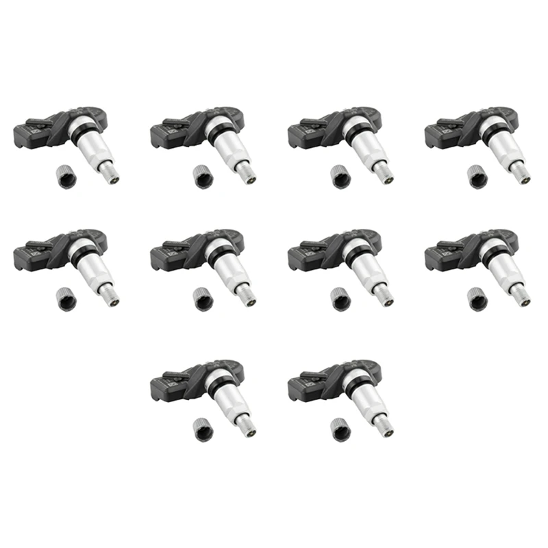 

10PC TPMS Tire Pressure Sensor For- Skoda -Porsche Bentley -Ferrari Passat Golf Tiguan Touareg 5Q0907275B 5Q0907275
