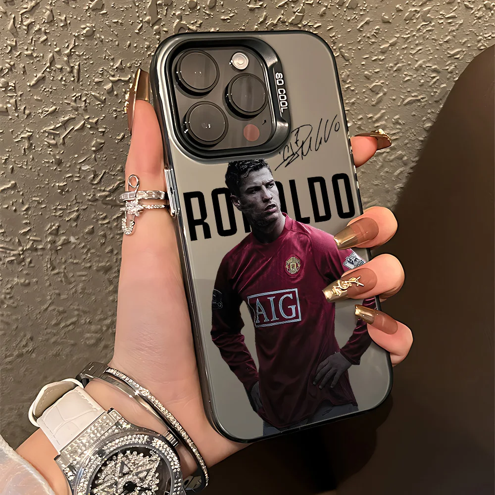 Фото Чехол для телефона Famous Football players C-CR7 для Xiaomi Mi 14T 14 13 12 12T 11 Lite Poco X7 X6 F7 F6 X5 F4 GT Pro 4G 5G Back Cover №5