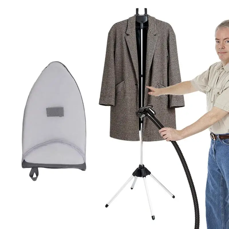 

Handheld Garment Steamer Rack Folding Garment Drying Rack Telescopic Steamer Bracket Stand Aluminum Alloy Telescopic Folding
