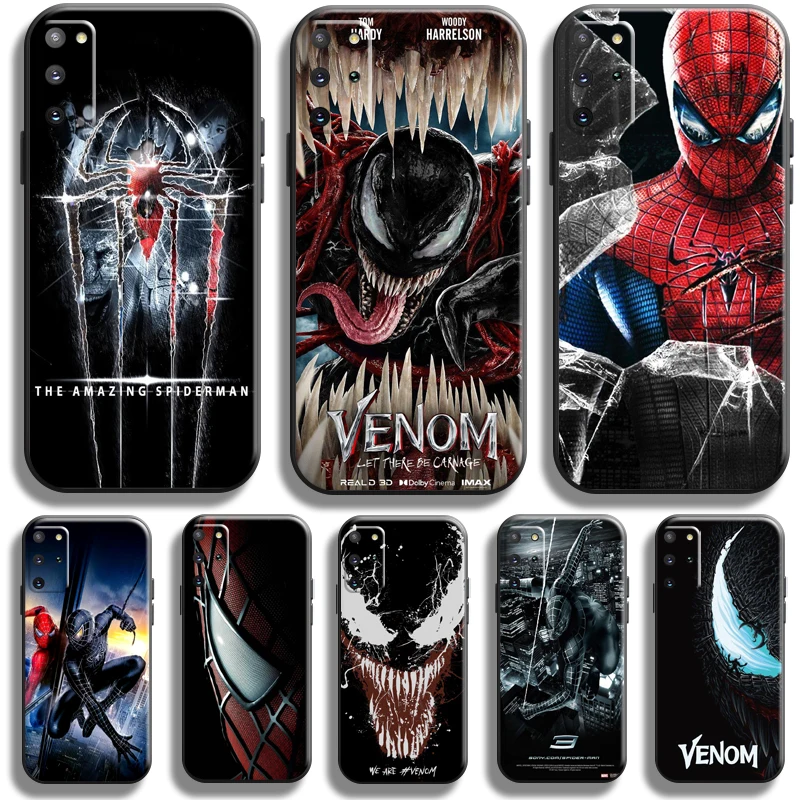 

Venom Spiderman For Samsung Galaxy S22 S21 S20 S10 10E S9 S8 Plus Phone Case For Samsung S22 S21 S20 Ultra FE 5G Back