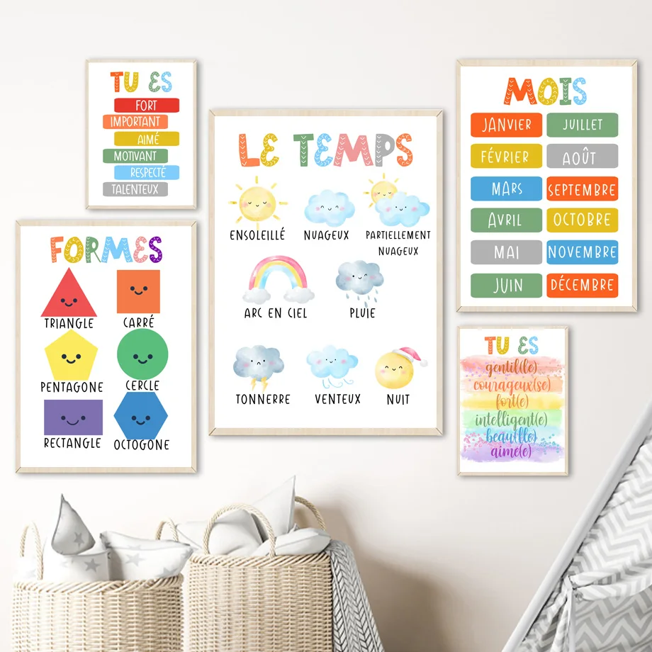 Картина на холсте Радуга для мальчиков и девочек