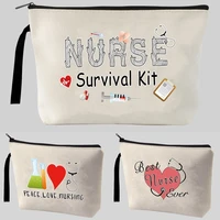 fashion travel canvas make up bag organizer women zipper cosmetic case storage box portable makeup pouch toiletry beauty bags