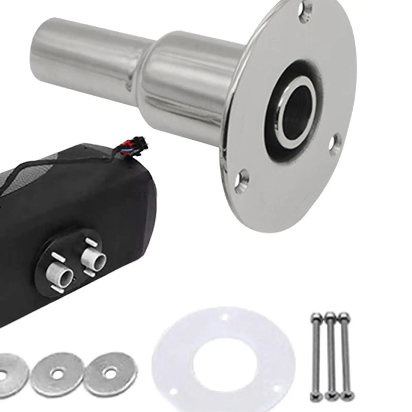 Гнездо трубы выхлопной сквозной корпуса для шланга стояночного обогревателя