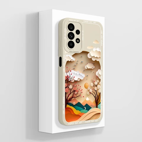 Чехол для телефона Samsung Galaxy A53, задняя крышка, мягкие защитные чехлы из жидкого силикона для Samsung A 53, зеркальная защита, бампер