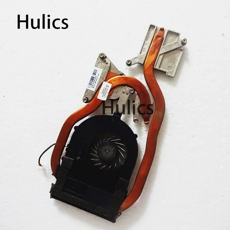 Hulics используемый кулер для ноутбука охлаждающий вентилятор процессора радиатор