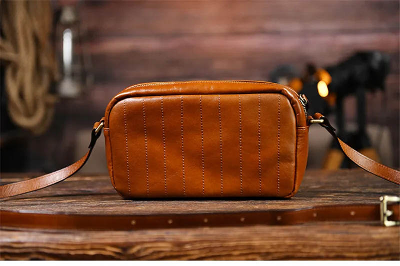 PNDME outdoor casual luxury genuine leather men's messenger bag designer high-quality real cowhide multi-pocket shoulder bag
