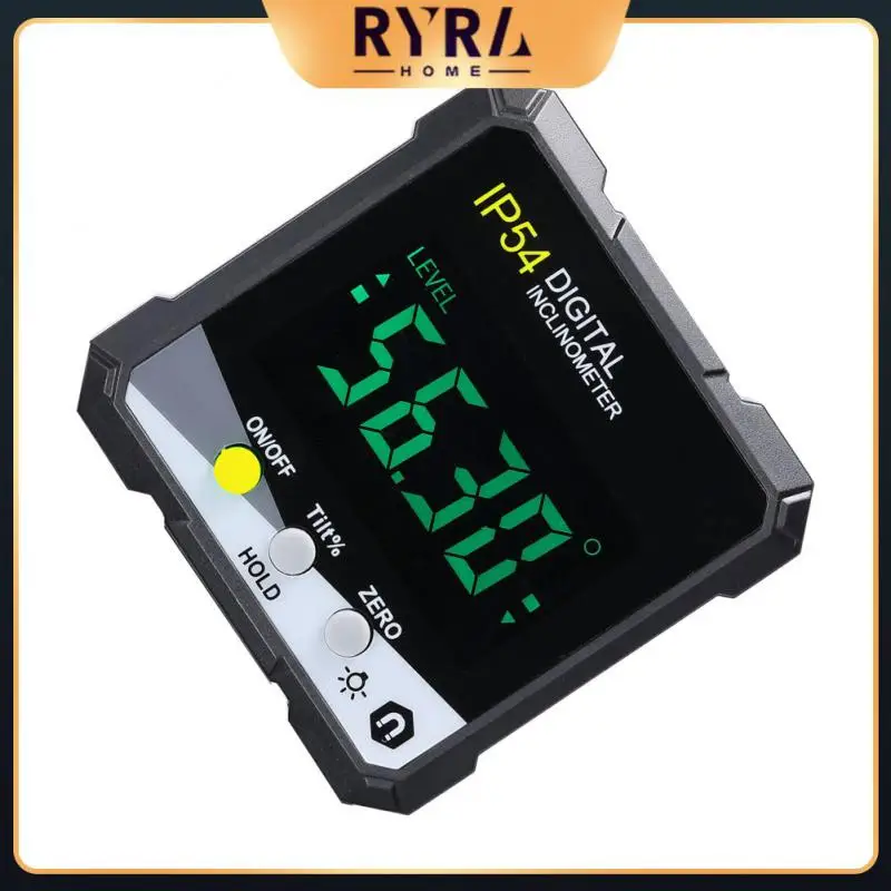 

Lcd Display Slope Meter Durable Electronic Goniometer Level Angle Finder Convenient Level Gauge Woodworking Tools Magnetic