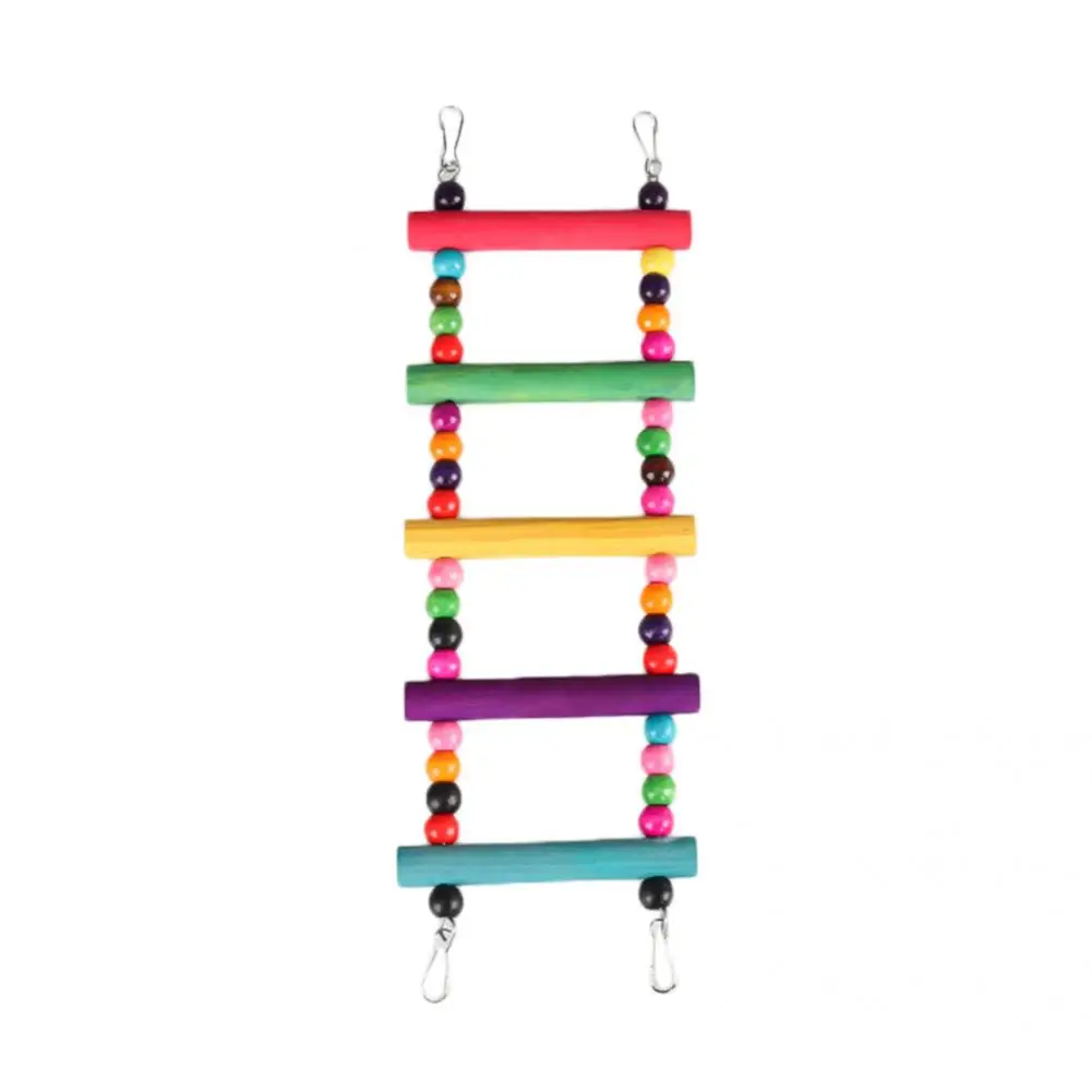 Игрушка для скалолазания птиц стабильная игрушка из натурального дерева с