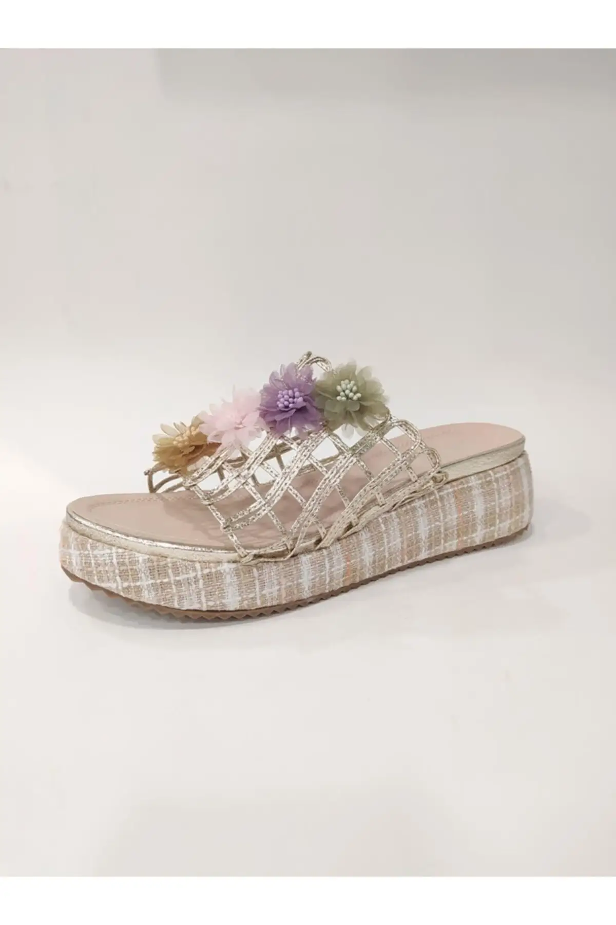 

20 y175 Thick Sole Mash Women Slippers