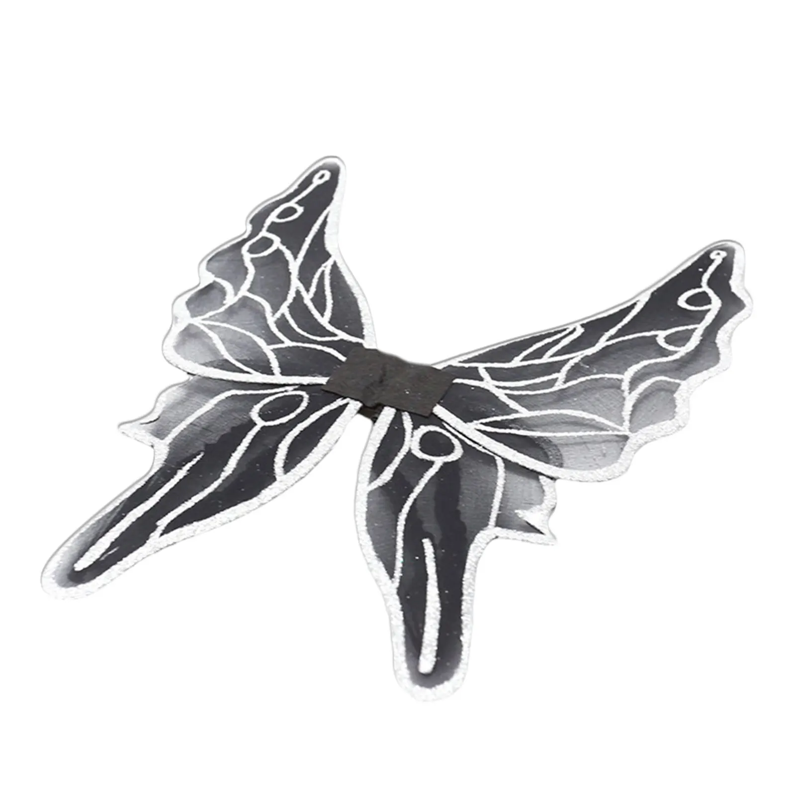

Fairy Wings Kids Dark Fairy Wings For Kids Folding Angel Wings With Elastic Straps Festive Party Masquerade Angel Wings For