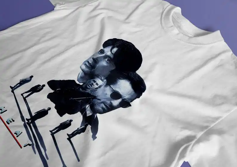 Heat Michael Mann Al Pacino Robert De Niro 1995 (With Title) - HQ Movie Print T-Shirt Heavyweight Unisex Crewneck