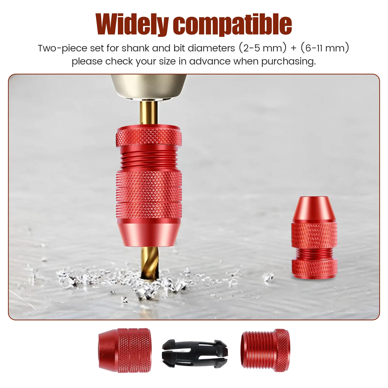 2 шт. насадки для сверла деревообработки