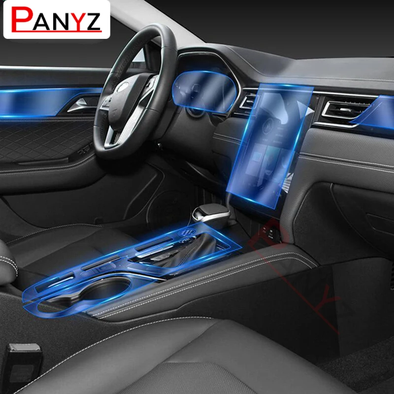 Для JAC J7 2020 2021 2022 ТПУ Защитная пленка для автомобильного интерьера Приборной