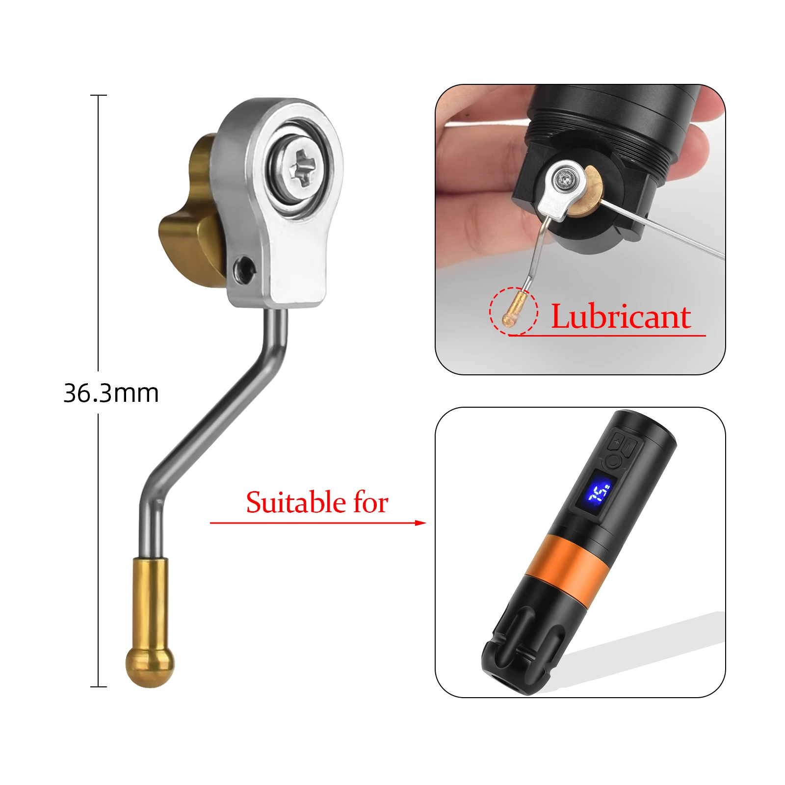 Настраиваемый двигатель для тату-машинки Сменные аксессуары кулачковый