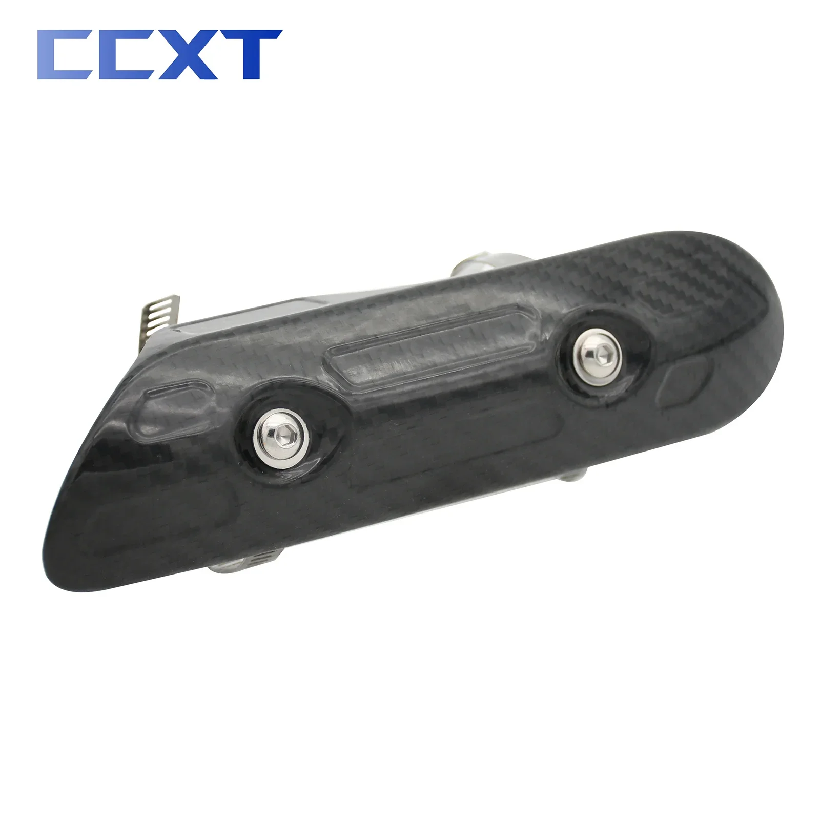 

Для KTM 250SXF 250EXCF 350EXCF 400EXC 450EXC 500EXC 2007-2023 мотоциклетный выхлопной тепловой экран из углеродного волокна защитная крышка