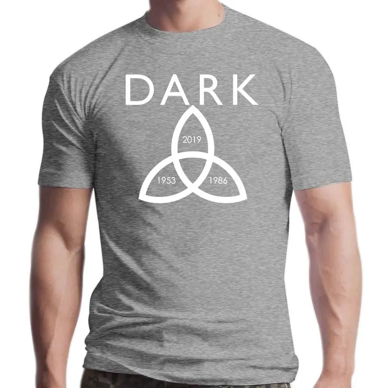 

Футболка Мужская/Женская хлопковая с коротким рукавом, модная тенниска с надписью Dark Dates Secret Germersheim Netflix Mads, уличная одежда, лето