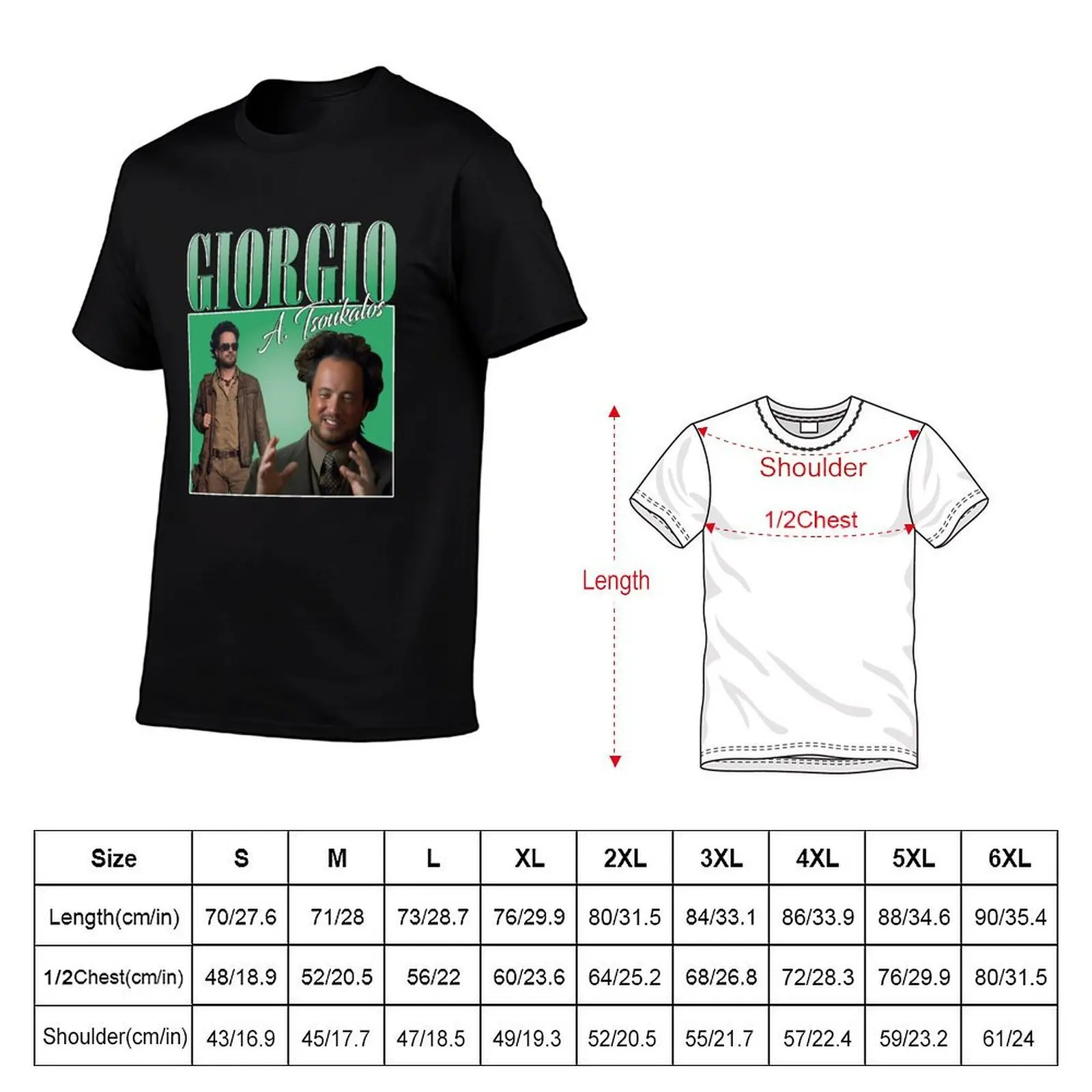 Фото Футболка Giorgio A. Tsoukalos Appreciation, ультрамягкая, дышащая, с хорошей воздухопроницаемостью №2