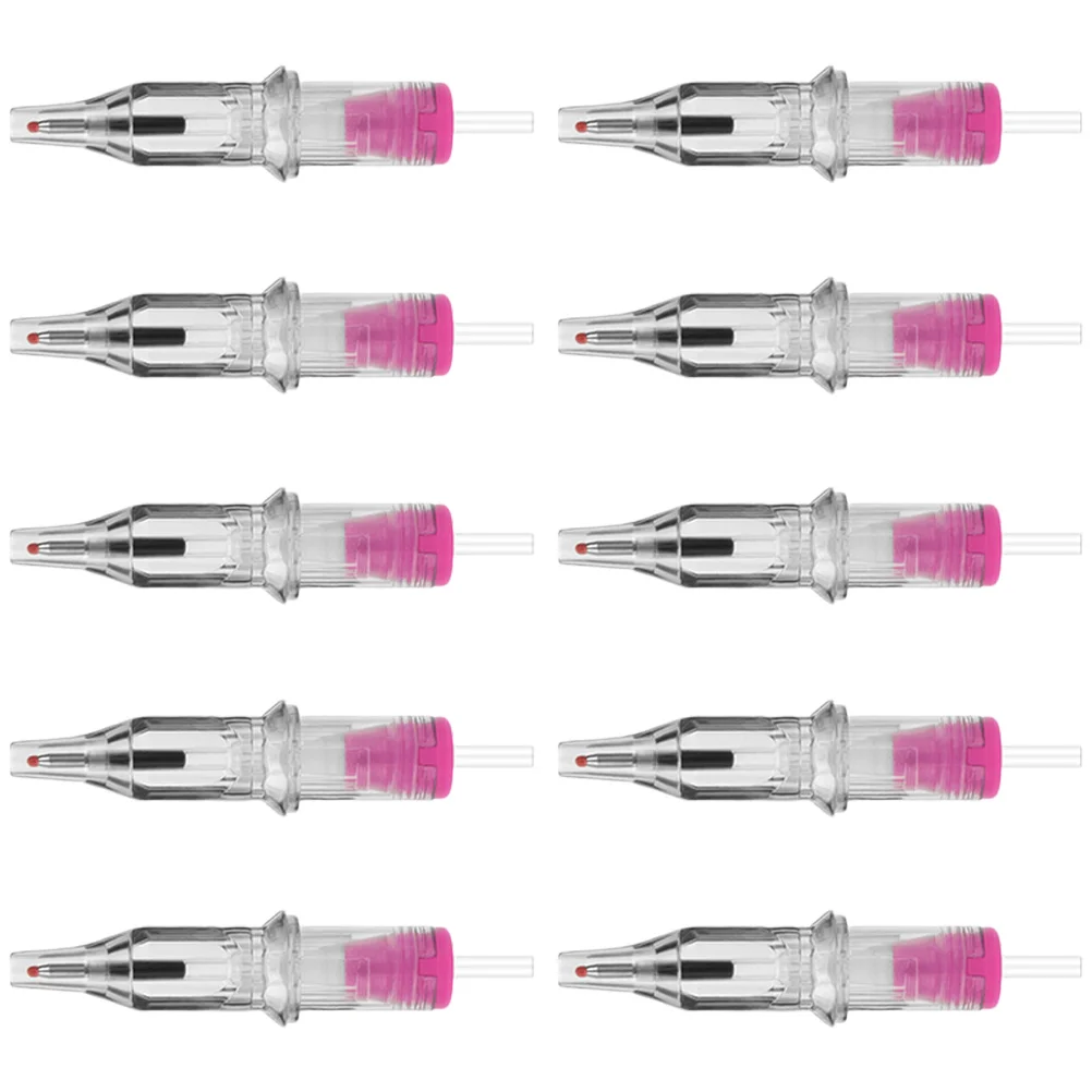 

10 Pcs Ballpoint Pens Tattoo Shading Round Cartridges Tattooing Supplies
