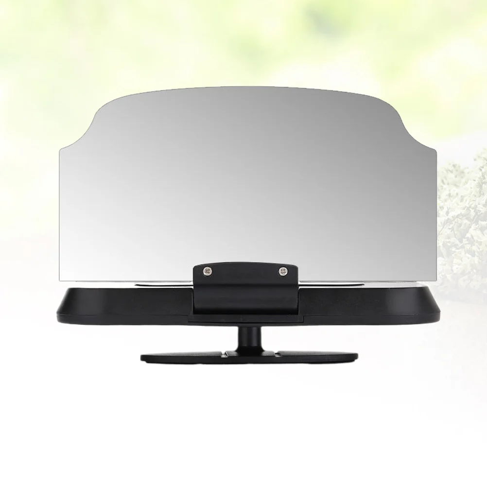 

HUD Design Antiskid Car Vehicle HUD Head Display Mount Bracket Holder for Navigation GPS Phone Car Phone Holder (Black)